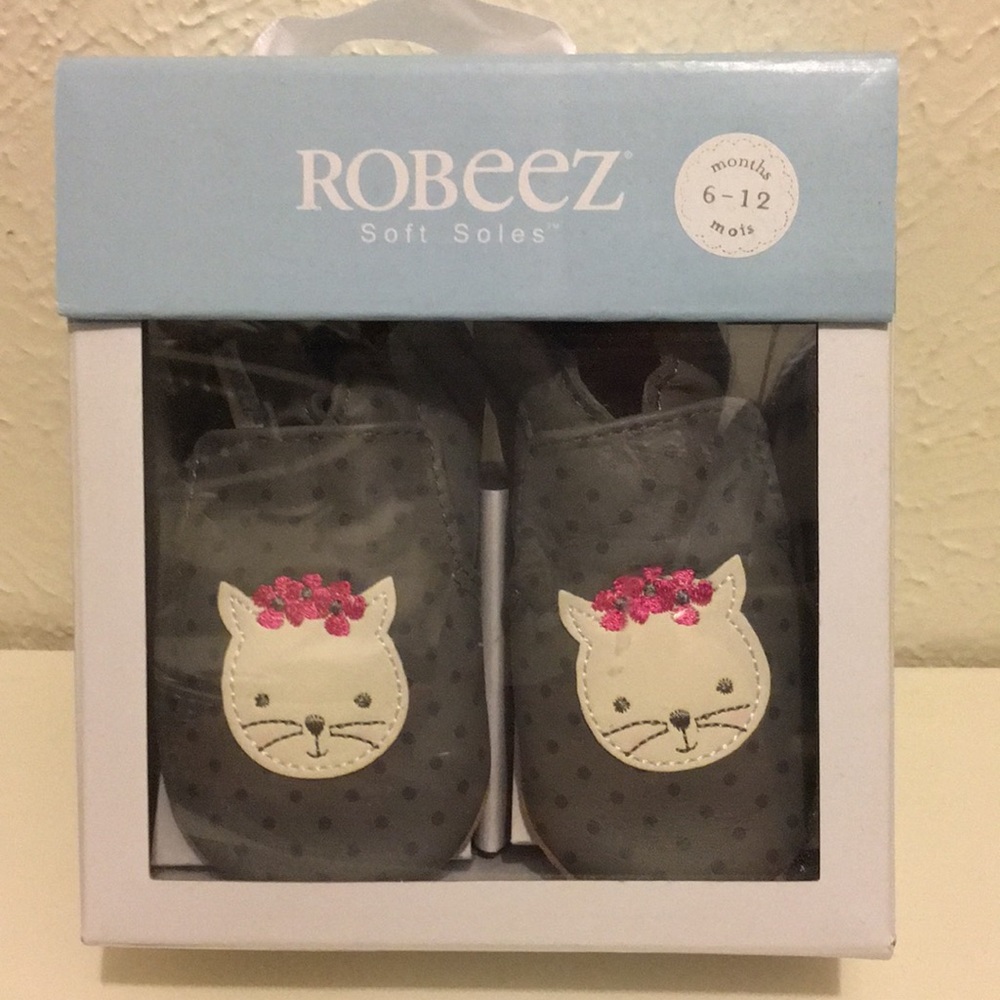 Robeez - Baby Slippers/Shoes 6-12 months